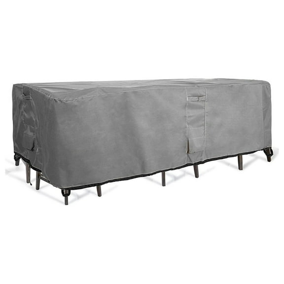 Werqueid - Patio Table & Chair Set Cover - Durable and Water Resistant Outdoor Furniture Cover, Extra Large