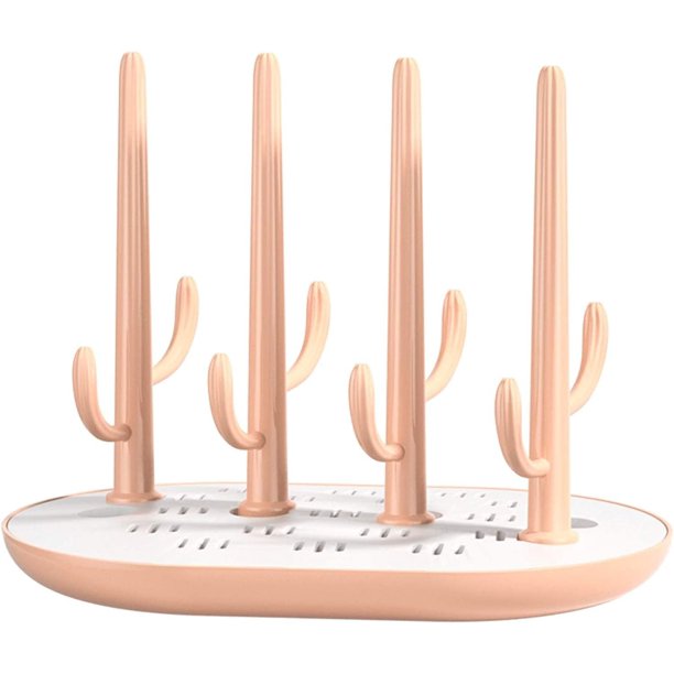 Estante para secar biberones, soporte para secador de biberones de gran capacidad para biberones, tetinas, vasos, piezas y accesorios de bomba