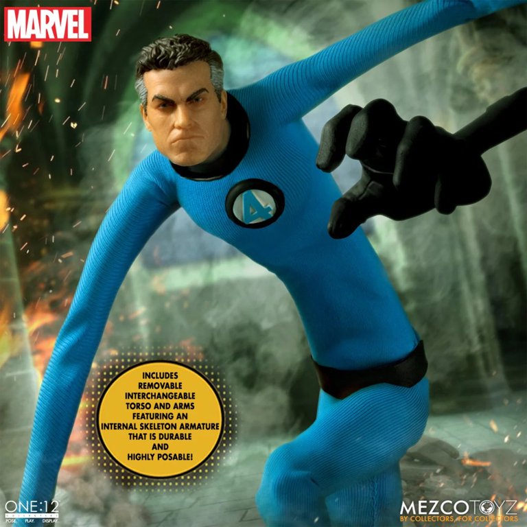 mezcoone:12collective ファンタスティック・フォー One:12 Collective Fantastic Four - Deluxe Steel Boxed Set