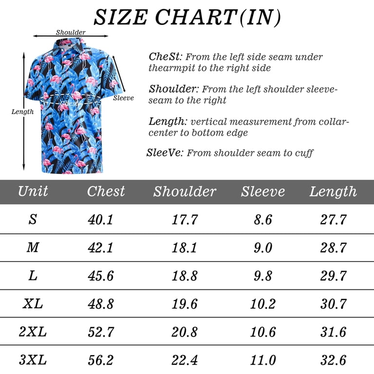 APTRO Men's Flamingo Print Hawaiian Golf Polo Shirt photo 7