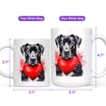 thumbnail image 4 of Happy Valentine's Day Cane Corso Brings Love Heart Mug Italian Mastiff Dog Lover Gifts Idea Coffee Tea Cup - 02028, 4 of 4