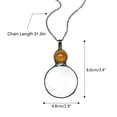 thumbnail image 3 of Dsseng Pendentif Loupe Exagéré 10x Collier Personnalité, 3 of 21
