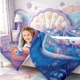 thumbnail image 3 of Manfei Cute Axolotl Full Size Comforter Sets,Ocean Animal Bedding Comforter Set,Reversible,3 Pieces,1 Comforter and 2 Pillowcases, 3 of 7