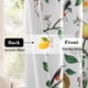 thumbnail image 4 of Cortinas opacas MYSKY HOME Floral, 160 x 160 cm, 2 paneles, color gris, 4 of 8