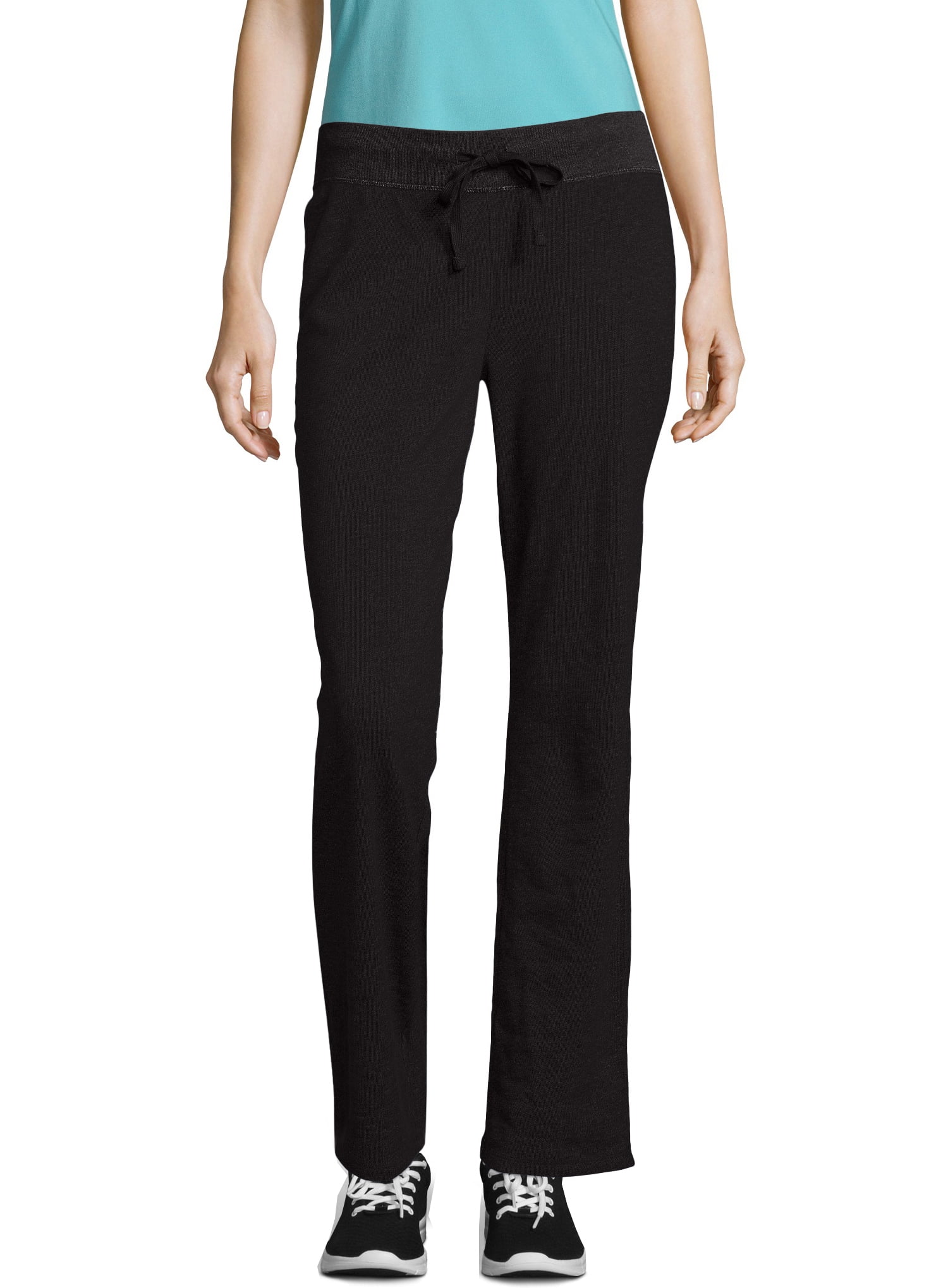 Hanes Women's French Terry Pant with Outside Drawcord - Walmart.com