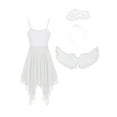 thumbnail image 5 of inhzoy  Women's Angle Dress Guardian Angel Outfit Sets White B XXL, 5 of 7