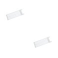 thumbnail image 1 of Billuyoard Altura retráctil portátil de la casa del jardín del Patio del niño de la protección de la puerta del perro del animal doméstico blanco Altura 24cm 2Conjunto, 1 of 1
