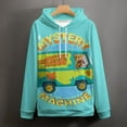 thumbnail image 4 of Scooby-doo Mystery Machine Adult Sweater Pullover Hoodie 3D Printed Loose Hooded Long Sleeved Jackets Tops, 4 of 8