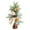 B, variant on Lksixu Mini Christmas Tree, Christmas Decorations, 9.84 inch Artificial Desktop Christmas Tree with Berry Flowers, Christmas Tree Ornament for Desk Table Indoor Outdoor Party
