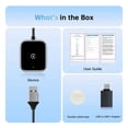 thumbnail image 3 of Adaptador Inalámbrico 2 en 1 para CarPlay y para Android AUTO, Control por Voz, Smart AI Box, WiFi y Bluetooth, CarPlay con Cable A CarPlay Inalámbrico., 3 of 5