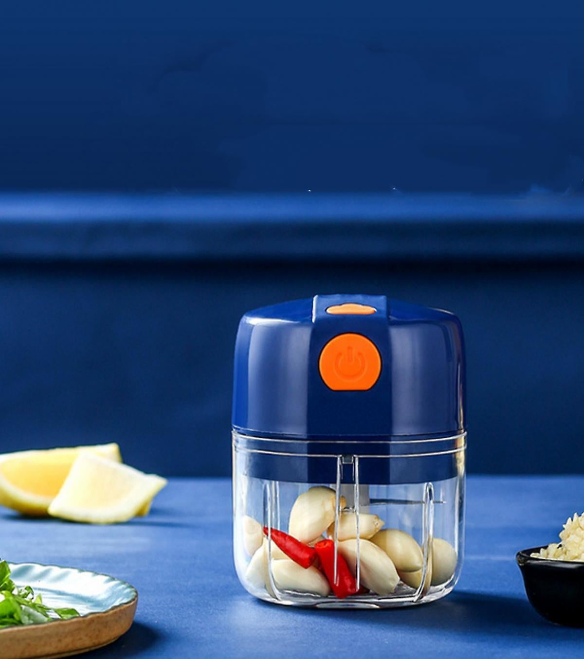 Mini Food Processor Mini With 3 Sharp Blades Food Blender, Usb