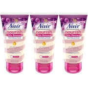 Pack of (3) Nair Hair Remover Nourish Skin Renewal Face 3 Ounce (88ml)
