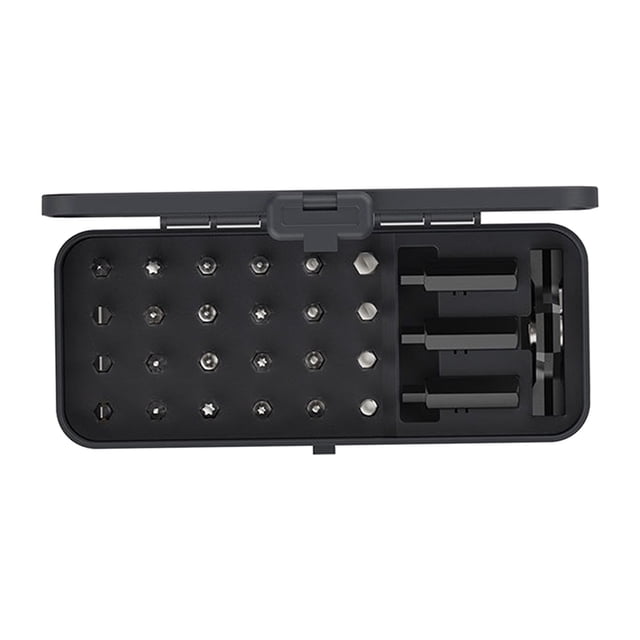 Juego De Puntas Magnéticas De Puntas Múltiples, Juego De Puntas De Destornillador De Trinquete Que Ahorran Esfuerzo, Liviano Profesional Con Caja De Almacenamiento Para