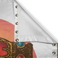 thumbnail image 3 of Ambesonne Queen Kitchen Curtains, Baroque Crown Coronet, 55"x39", Multicolor, 3 of 3