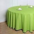 thumbnail image 3 of BalsaCircle 10 Pieces 120" Apple Green Round Polyester Tablecloths Linens Party Kitchen Dining Banquet, 3 of 6