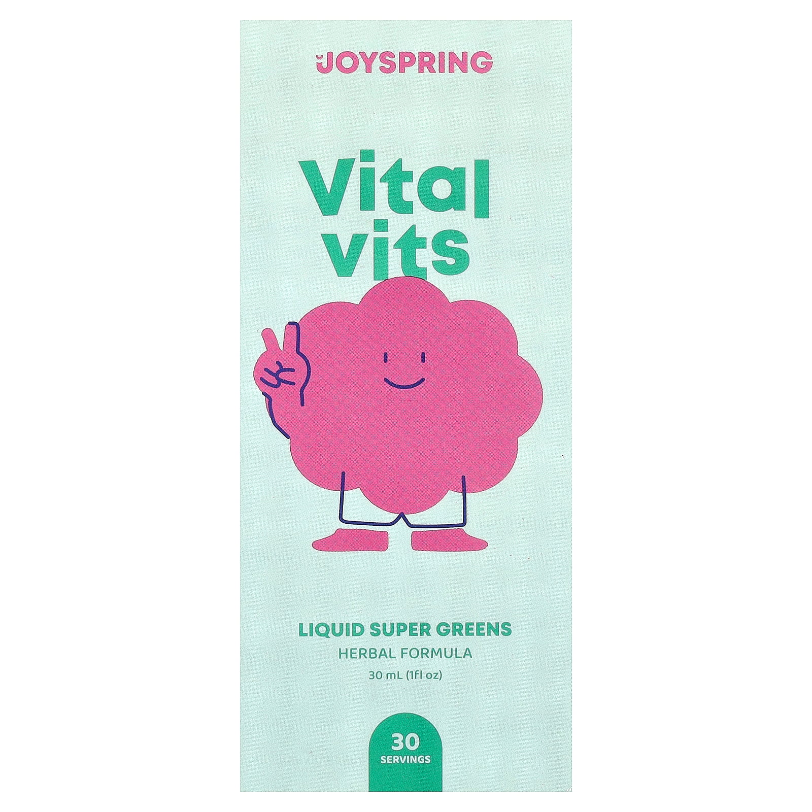 JoySpring Vital Vits, Daily Herbals, 1 fl oz (30 ml)