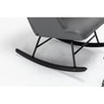 thumbnail image 5 of Miekor Furniture Rocking Chair, Glider Chair,Rocking Accent Chair with Lumbar Pillow and Ottoman for Nursery/Living Room/Bedroom 05216, 5 of 10