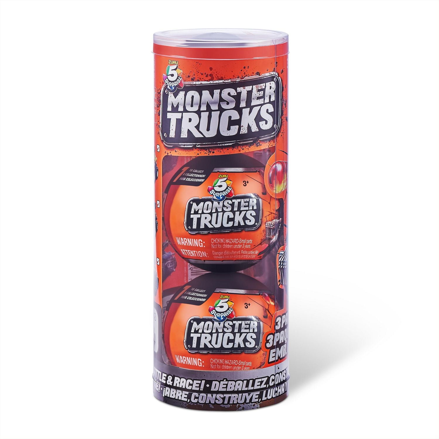 CAMIONS MONSTRES 5 Surprise Série 1 (3pk)