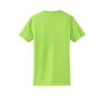 thumbnail image 4 of District Young Mens The Concert Tee V Neck DT5500-XL (Neon Green), 4 of 4