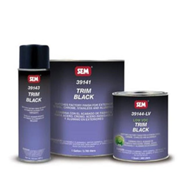 SEM Produits 39141-LV Garniture Basse Voc, Noir, Gallon Rond