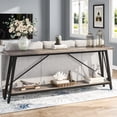 thumbnail image 1 of Tribesigns 70.9" Extra Long Sofa Table Behind Couch, Industrial Console Table for Hallway, Gray, 1 of 5