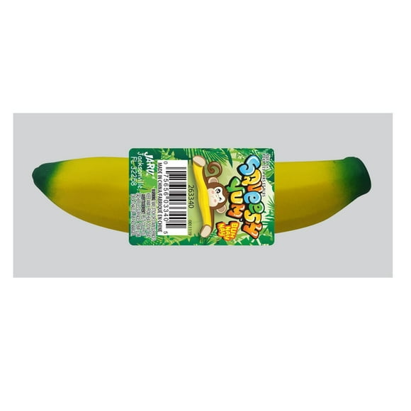 Party-eh! BUH-NAY-NAY - YELLOW STRETCHY SQUISHY BANANA -ASMR-Party Favor-Sensory Toy - 1PIECE