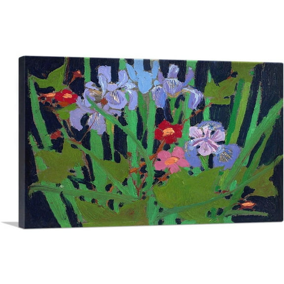 ARTCANVAS Wild Flowers Summer 1915 Canvas Art Print by Tom Thomson - Size: 26" x 18" (0.75" Deep)