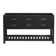 thumbnail image 3 of Virtu USA Caroline Estate 60" Double Cabinet in White, 3 of 3