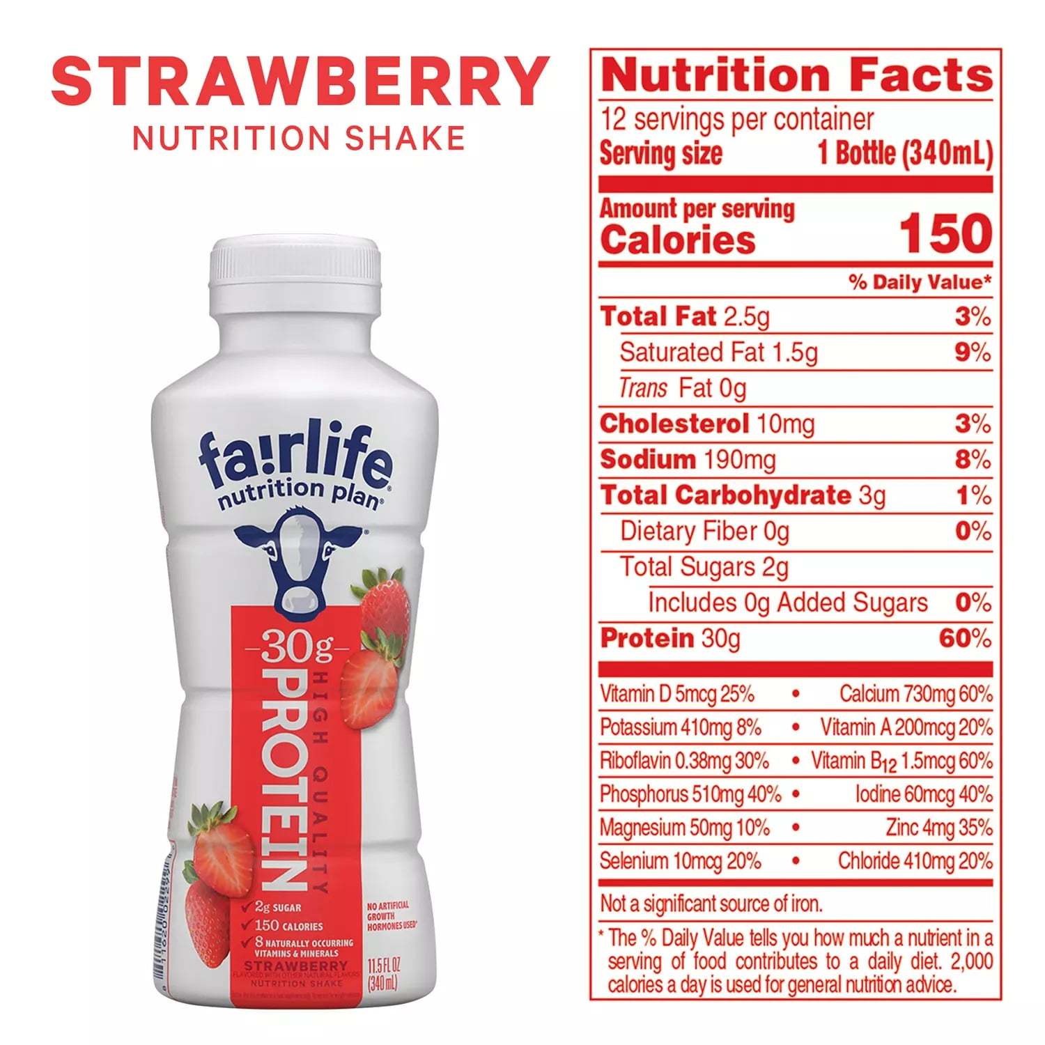 Brandclub Fairlife Nutrition Plan Strawberry 30g Protein Shake 11 5 