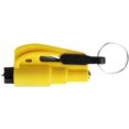 thumbnail image 1 of 1PC Emergency Keychain Ring Car Escape Tool, 2-in-1 Portable Seat Belt Cutter and Window Glass Breaker, Car Escape Tool for Land and Underwater (Yellow), 1 of 3