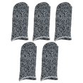 thumbnail image 4 of Abbracc Set o 5 Cut Resistant Finger Cots HPPE Finger Sleeve Extender Protector for Work, 4 of 9