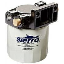 Sierra 18-7983-1 Aluminum 10-Micron 1/4" Fuel Water Separator Kit for Select Mercury Marine & Mercruiser Stern Drive Marine Engines