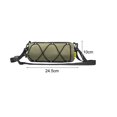thumbnail image 3 of Bolsa De Manillar De Bicicleta Bolsa de almacenamiento para bicicleta Rhinowalk, bolsa portátil para bicicleta, equipo de ciclismo (verde militar) Likrtyny Accesorios para bicicletas, 3 of 7