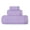 Purple, variant on BELIZZI HOME Ultra Soft 3 Pack Cotton Towel Set, Contains a Bath Towel 28x55 inch, a Hand Towel 16x24 inch & a Wash Coth 12x12 inch, Ideal Everyday use, Compact & Lightweight - Purple