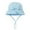 A, variant on Miqool Infant Newborn Baby Cute Sun Hat UPF 50+ Sun Protection Wide Brim Bucket Hat Outdoor Adjustable Beach Hats for Boys Girls