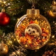 thumbnail image 5 of TTJ Woodland Animal Ornament Ball with Light for Fall Decor, 5 of 7
