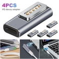 thumbnail image 1 of Likrtyny Adaptador USB Tipo C A PD Magnético Carga Rápida para Macbook Air/Pro, 1 of 8