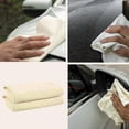 thumbnail image 7 of Pryon Chamois Leathers for Car 60x40 cm, Large Absorbent Shammy Leather Cloth, Car Drying Towel for Windows, Glass, Mirrors, Soft Chamois Leather Cloth for Auto Detailing and Cleaning, 7 of 7