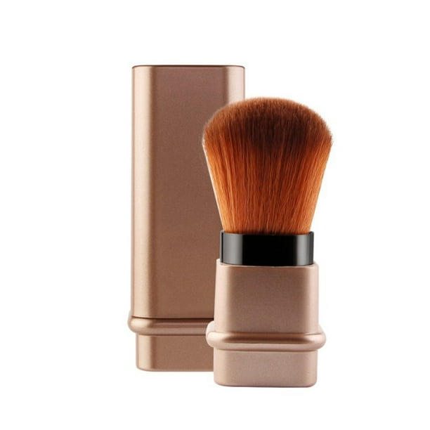 Retractable Makeup Brush, Travel Powder Brush for Blush Bronzer
