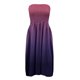 thumbnail image 3 of ICHUANYI Clearance Women's Summer Boho Style Gradient Dress Sleeveless One-Shoulder Dress(Purple, M) ICHUANYI WER2023080913476, 3 of 4