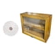 thumbnail image 4 of Gabinete de madera, organizador de muñecas de juguete, caja de exhibición de escritorio, contenedores de caja de té para despensa, tazas, edulcorantes estilo A, 4 of 8