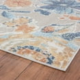 thumbnail image 4 of Luxe Weavers Modern Floral Outdoor Orange 5x7 Area Rug, 4 of 7