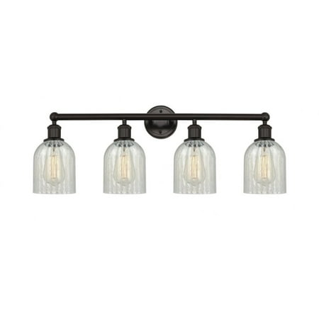 

Innovations Lighting - Caledonia - 4 Light Bath Vanity In Industrial Style-11.5