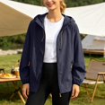thumbnail image 5 of Hooded Sun Jacket Men Women Summer Fall Lightweight Long Sleeve Loose Casual Zip Up Sun Hoodie with Pockets Fishing Outerwear, 5 of 7