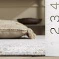 thumbnail image 5 of SAFAVIEH Mila Mabel Distressed Polyester Area Rug, Beige/Gray, 5'3" x 7'6", 5 of 8