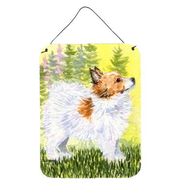 Caroline's Treasures SS1029DS1216 Papillon Wall or Door Hanging Prints, 12x16, multicolor