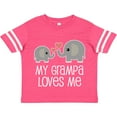 thumbnail image 3 of Inktastic My Grampa Loves Me Grandchild Gift Boys or Girls Toddler T-Shirt, 3 of 5