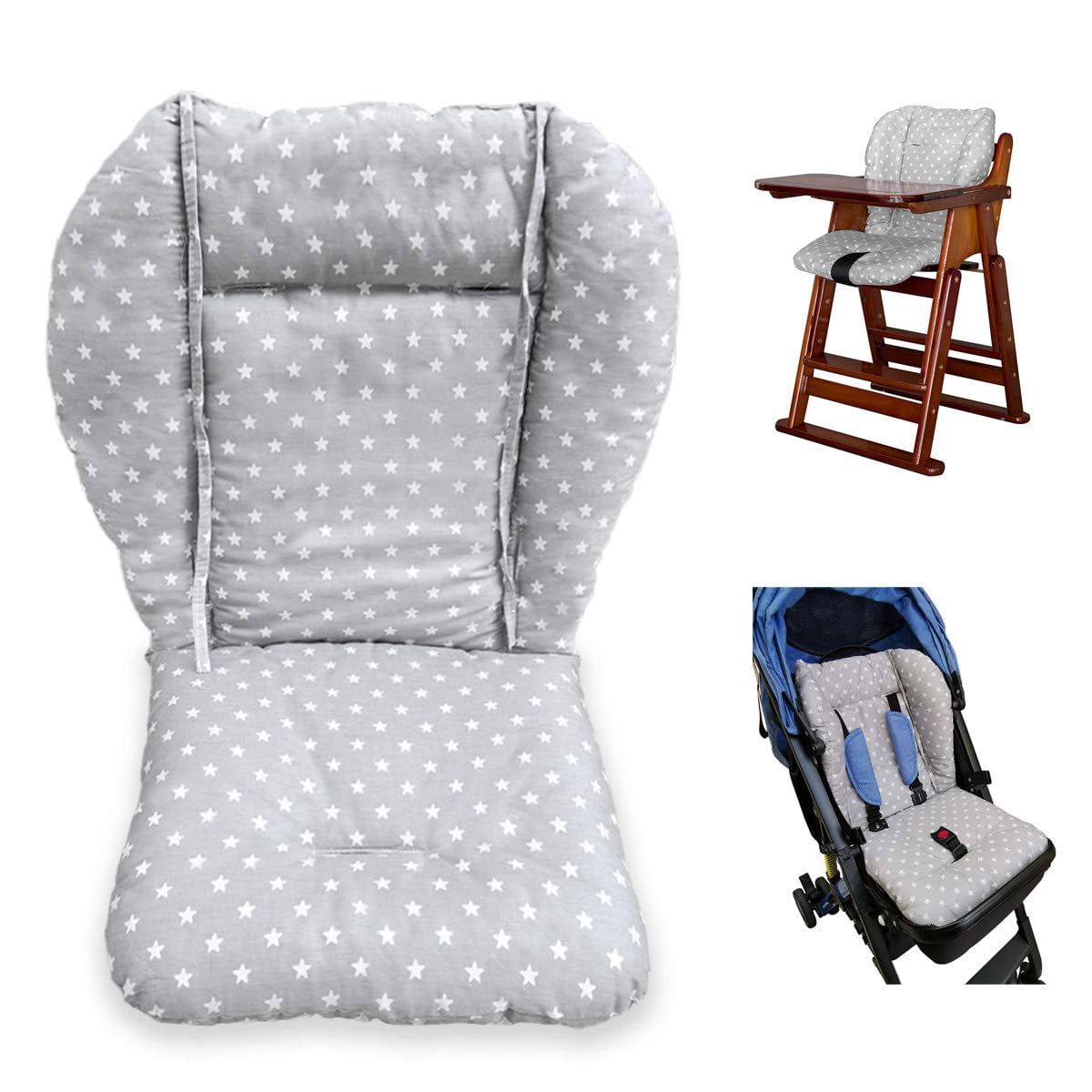 Twoworld Baby High Chair Cover Pad Suitable for All Kinds of Baby