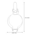 thumbnail image 2 of PAMINGONO 6 Pcs Pinces de Remplacement en Acier Inoxydable pour Accessoires de Bocaux à Ouverture Régulière, 2 of 8