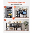 thumbnail image 5 of Bulk Clearance 2Pack 5 Tier 63"H 40"W 16"D Heavy-Duty Steel Garage Shelving, Double Columns Adjustable Thickened Waterproof Panels for Warehouse Office Workshop Garage, 5 of 8